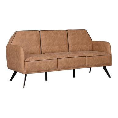 particle üçlü metal ayaklı kanepe