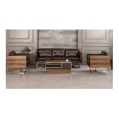 patran metal ayak kanepe takımı