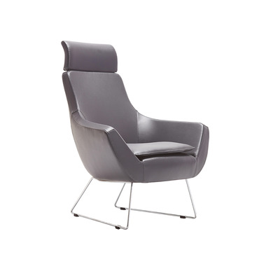 ponix başlıklı metal ayaklı modern berjer - küçük detay görsel 3