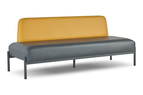 premon deri döşemeli üçlü kanepe