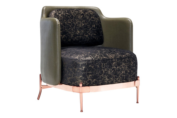 quadin tekli boyalı ayak kanepe