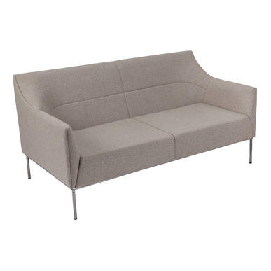 rafy krom ayaklı ikili kanepe