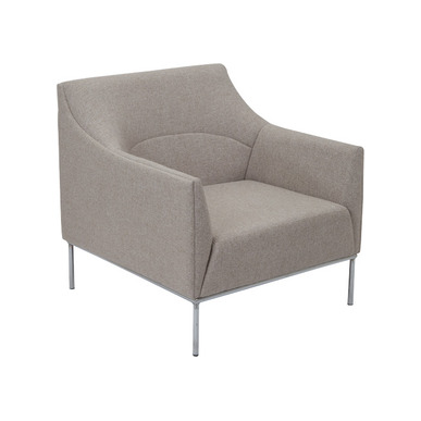 rafy krom ayaklı tekli kanepe