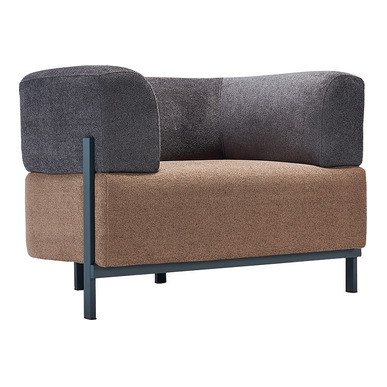 reval kumaş döşeme tasarım ayaklı tekli kanepe