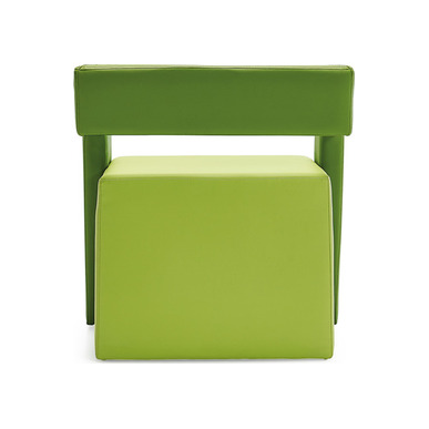 reyes deri döşemeli tasarım tekli kanepe - küçük detay görsel 4