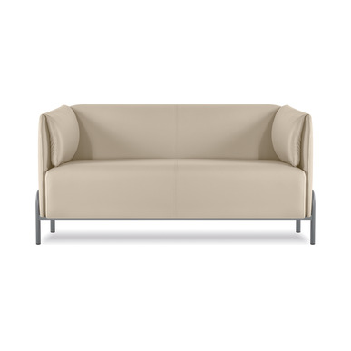 rhone deri döşemeli ikili kanepe - küçük detay görsel 2