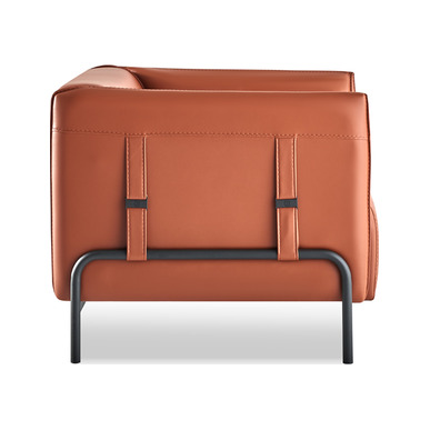 rhone deri döşemeli tekli kanepe - küçük detay görsel 4