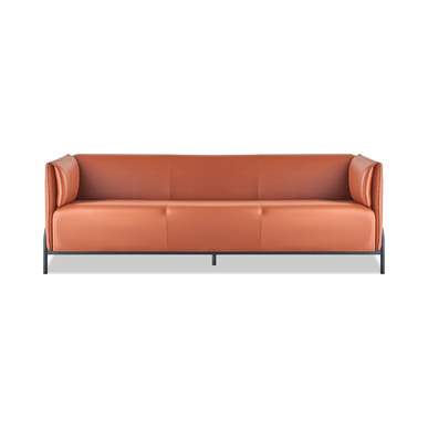 rhone deri döşemeli üçlü kanepe - küçük detay görsel 3