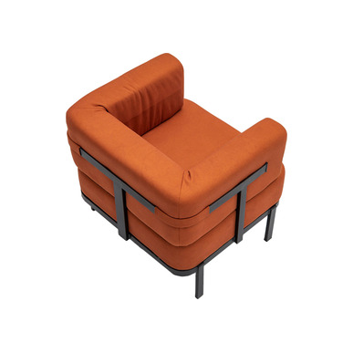 Rovol Metal Kol Detaylı Tekli Kanepe - küçük detay görsel 2 - Ofis Kanepeleri