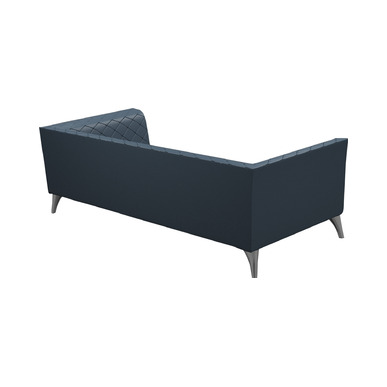 Shut Krom Ayak Sırt Motifli Üçlü Kanepe - küçük detay görsel 3 - Ofis Kanepeleri