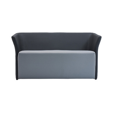 skarner deri döşemeli modern ikili kanepe - küçük detay görsel 2