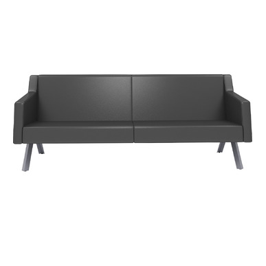 skittle boyalı ayak üçlü ofis kanepesi