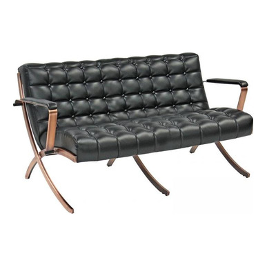 Square Bakır Kaplama Ikili Kanepe - Ofis Kanepeleri