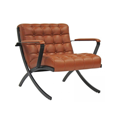 square siyah boyalı ayak tekli kanepe