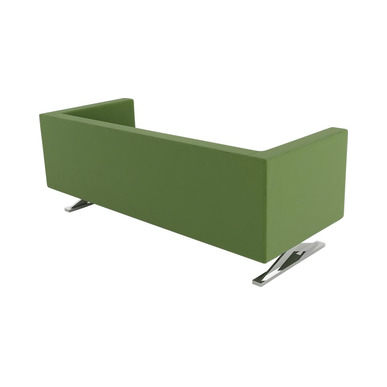 stema krom ayak üçlü ofis kanepesi - küçük detay görsel 2