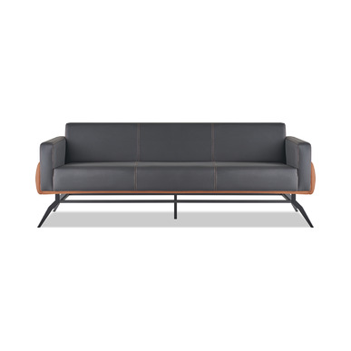 Strom Metal Boyalı Ayak Üçlü Ofis Kanepesi - küçük detay görsel 2 - Ofis Kanepeleri