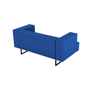 tangle metal boyalı ayak ikili kanepe - küçük detay görsel 2