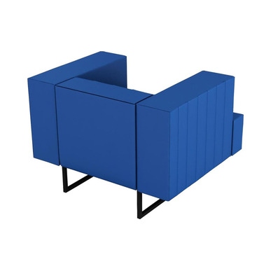 tangle metal boyalı ayak tekli kanepe - küçük detay görsel 2