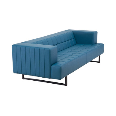 tangle metal boyalı ayak üçlü kanepe - küçük detay görsel 2