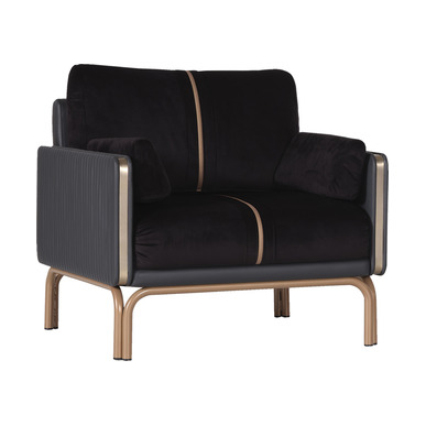 tanox kol deri dikişli tekli kanepe