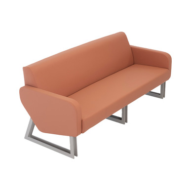 tilga çift ayak tasarımlı ikili kanepe