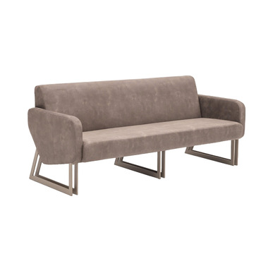 tilga çift ayak tasarımlı üçlü kanepe - küçük detay görsel 3