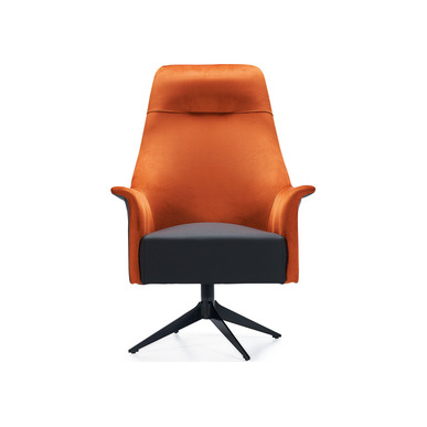 trekant kumaş döşemeli tasarım ayak tekli berjer - küçük detay görsel 2