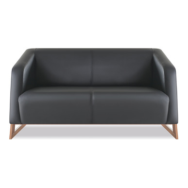 tunç şık metal ayaklı ikili kanepe