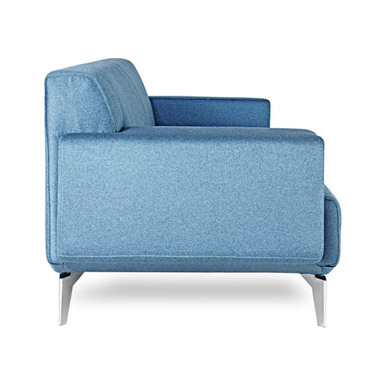 turus boyalı ayak üçlü ofis kanepesi - küçük detay görsel 3