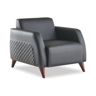 upaya ahşap ayaklı tekli kanepe