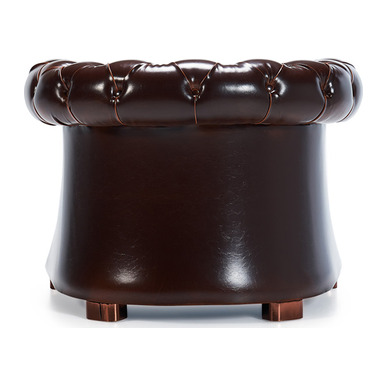 velcan deri döşemeli kapitoneli tekli kanepe - küçük detay görsel 4