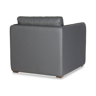 Vinite Derili Ahşap Ayaklı Tekli Kanepe - küçük detay görsel 3 - Ofis Kanepeleri