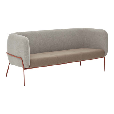 zeph tasarım metal ayaklı üçlü kanepe