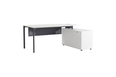 Exelis Etajerli Ofis Masası - Ofis Masaları