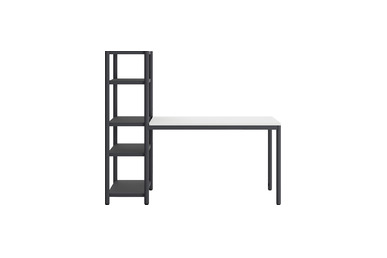 Jala Modern Kitaplıklı Çalışma Masası 180cm