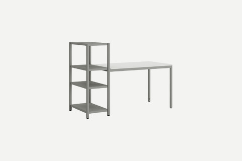 Jala Modern Kitaplıklı Masa 160cm