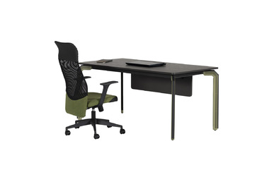 Setary Dekoratif Personel Masası 160cm - küçük detay görsel 2 - Ofis Masaları