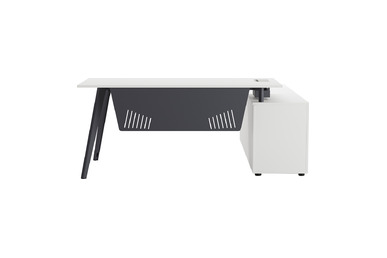 Vega Etajerli Ofis Masası - küçük detay görsel 2 - Ofis Masaları