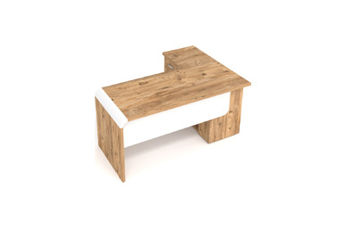 Vivela Kesonlu L Personel Masası 140cm - Ofis Masaları