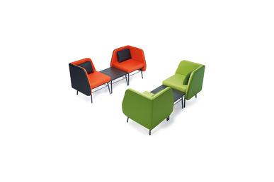 Colorido Metal Boyalı Bekleme Sehpası - küçük detay görsel 3 - Ofis Sehpaları