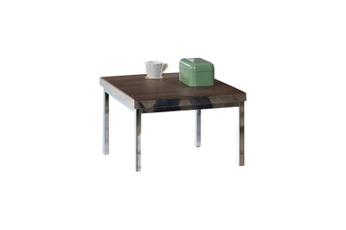 Flutur Krom Suntalam Sehpa 80cm - Ofis Sehpaları