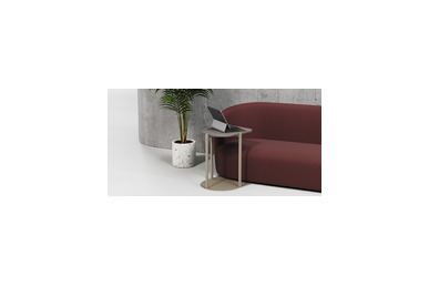 Lakio Modern Tasarım Metal Ayaklı Sehpa - küçük detay görsel 5 - Ofis Sehpaları