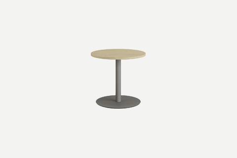 Linas Dekoratif Yuvarlak Metal Sehpa