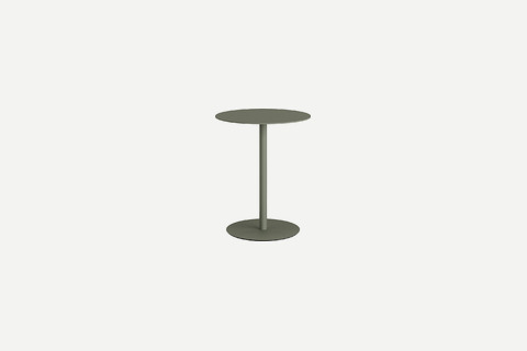Linas Metal Yuvarlak Sehpa 48h