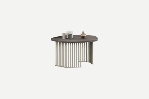 Novno Modern Metal Ayaklı Sehpa 60cm