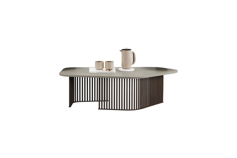 Novno Modern Tasarım Metal Ayaklı Sehpa 120cm