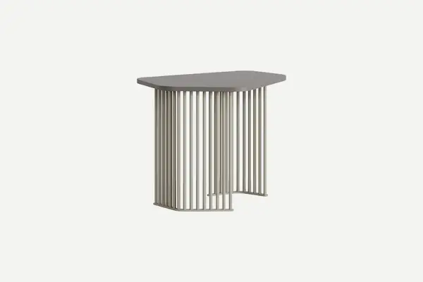 Novno Modern Tasarım Metal Ayaklı Sehpa