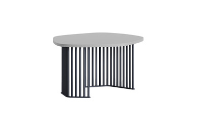 Novno Modern Tasarım Metal Ayaklı Sehpa 60cm - Ofis Sehpaları