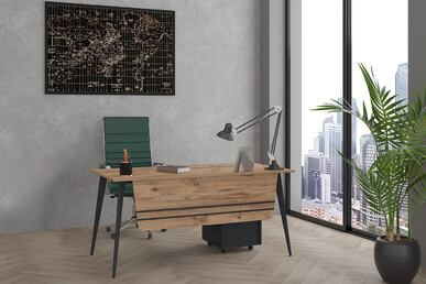 Bafa Personel Takımı 140cm - Ofis Takımları