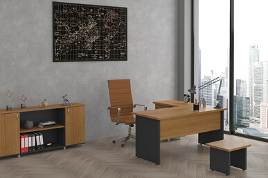 Pine L Personel Takımı 180cm - Ofis Takımları